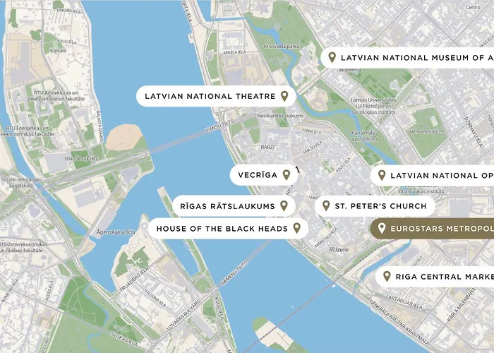 Eurostars Metropole Viesnīca Riga